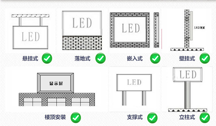 邻社广场LED显示屏产品系列